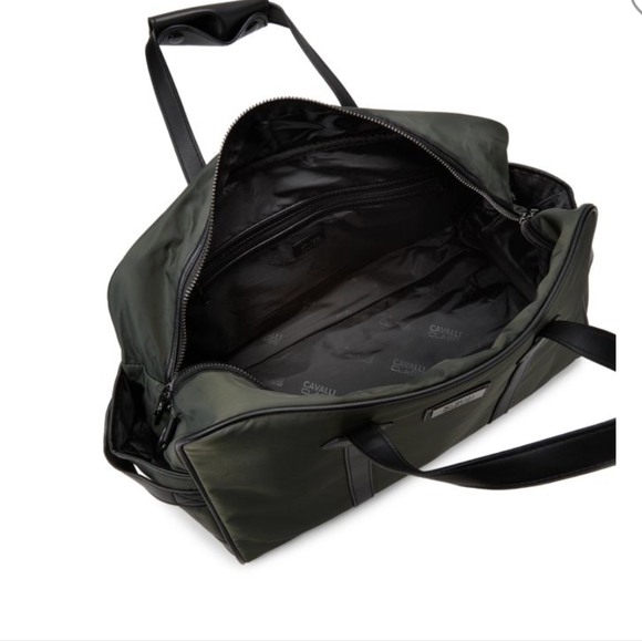 Roberto Cavalli Cavalli Class 19" Logo Duffel Bag With Removable Strap Nwt ❤️ - Picture 5 of 8